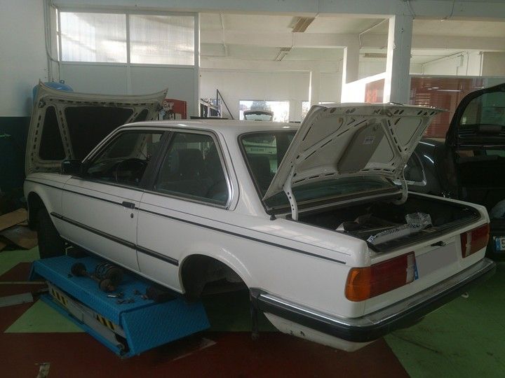 BMW E30 conversion 5 tornillos