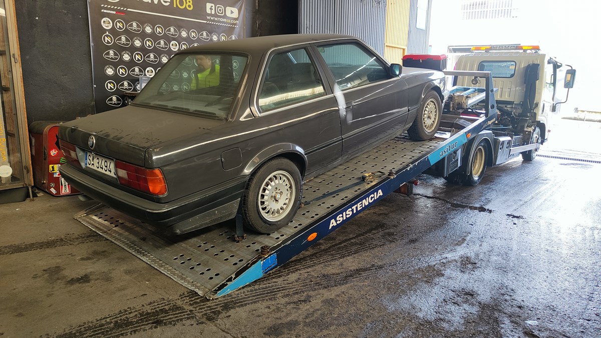 bmw e30 swap m52b28 vulkangrau