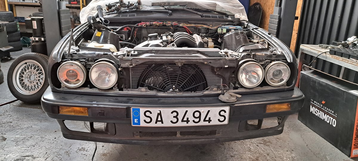 bmw e30 swap m52b28 vulkangrau