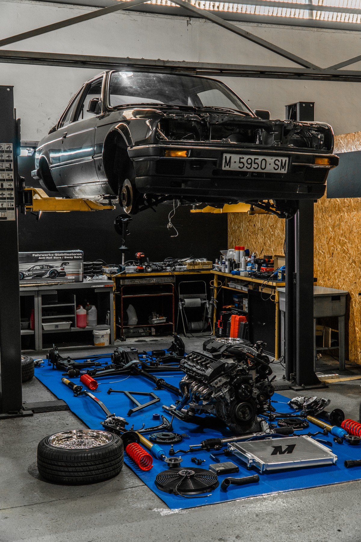 bmw e30 baur tc2 swap m52