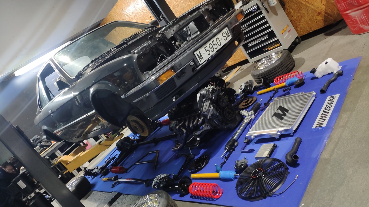 bmw e30 baur tc2 swap m52