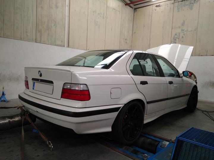 bmw e36 swap banco potencia