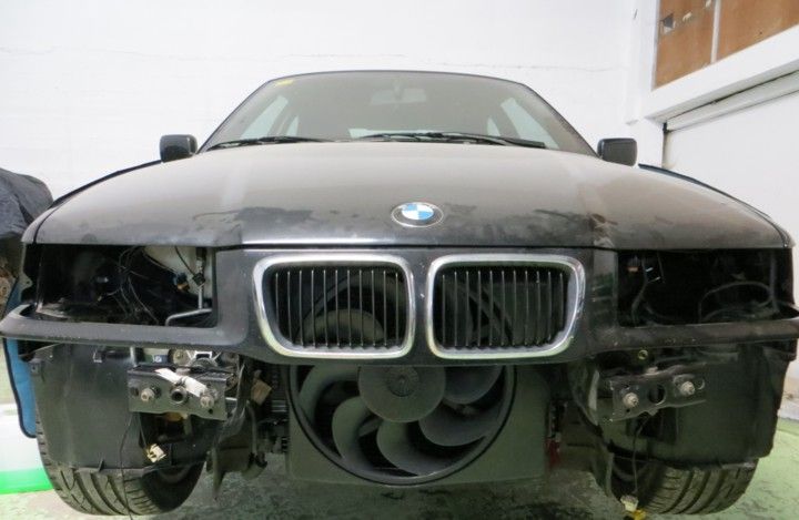 Frontal e36 compact swap s50 