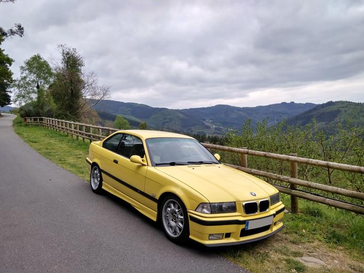 bmw m3 e36 Dakargelb