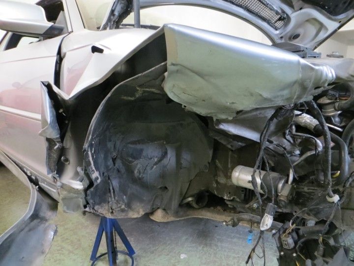 Siniestro 330 e46 motor m54