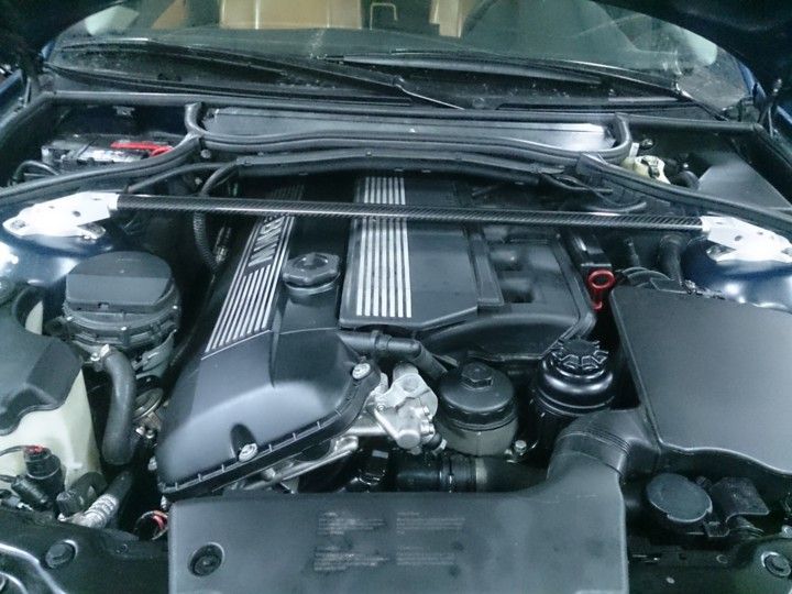 Barra torretas carbono e46 m54 swap compact