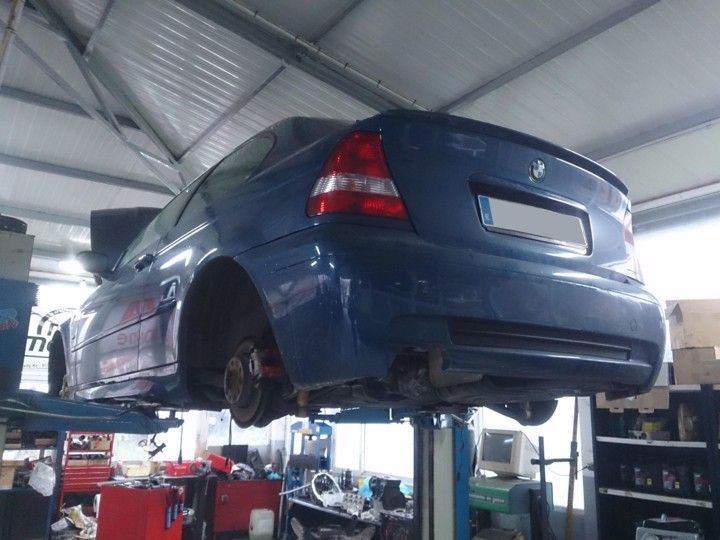 BMW e46 compact swap m54