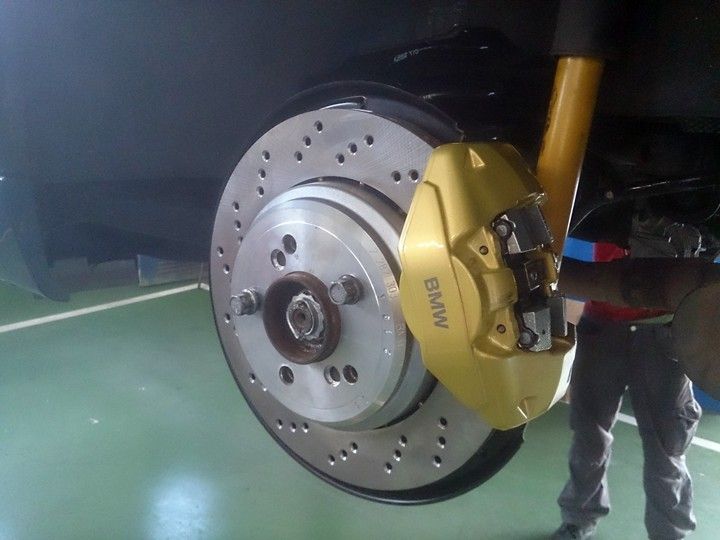 Frenos performance pinzas 2 pistones bmw e46 compact swap m54