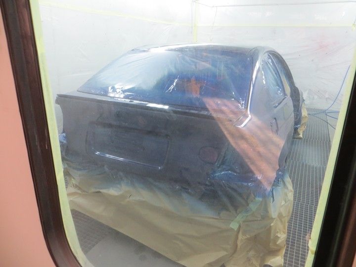 Cabina pintura bmw e46 compact