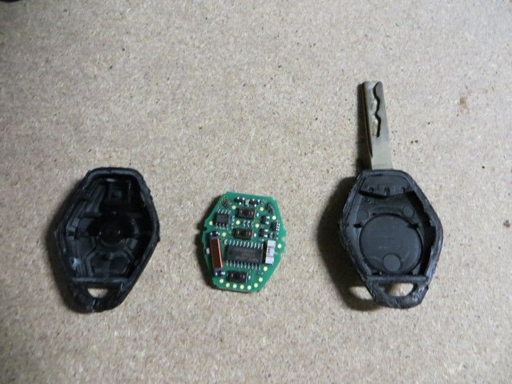 Llave bmw e46 compact ews