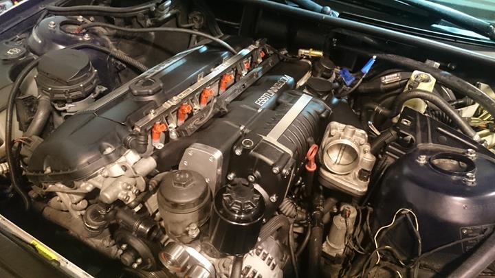 bmw e46 compact swap m54 supercharger