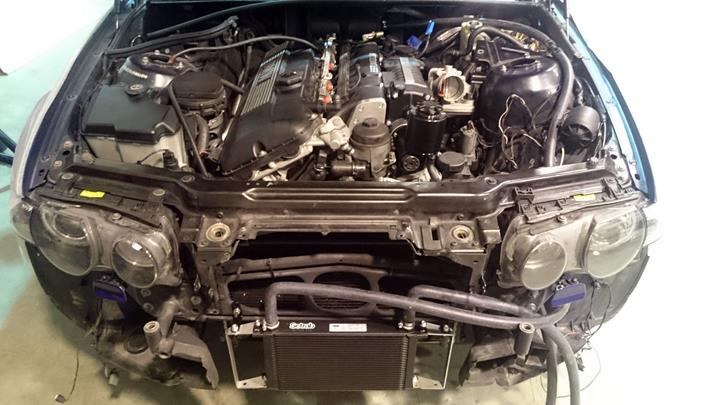 bmw e46 compact swap m54 supercharger