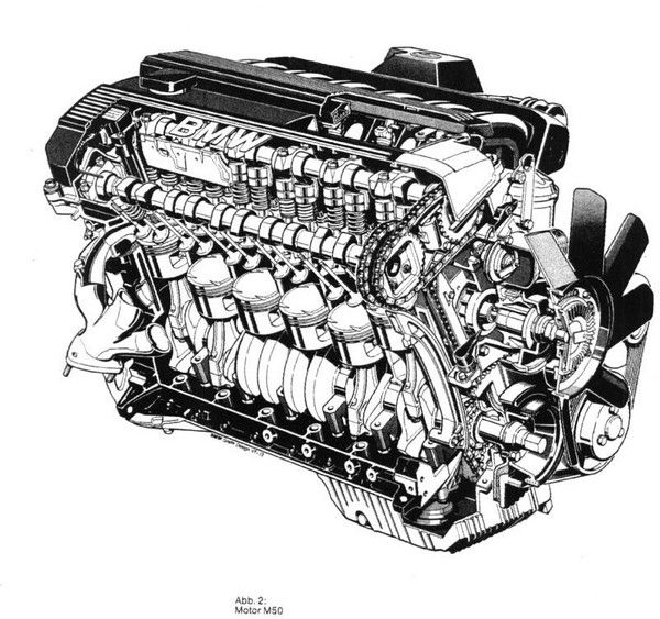 bmw m50 engine 