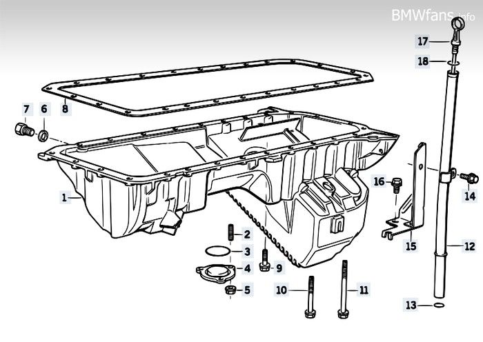 Oil pan M50 e36