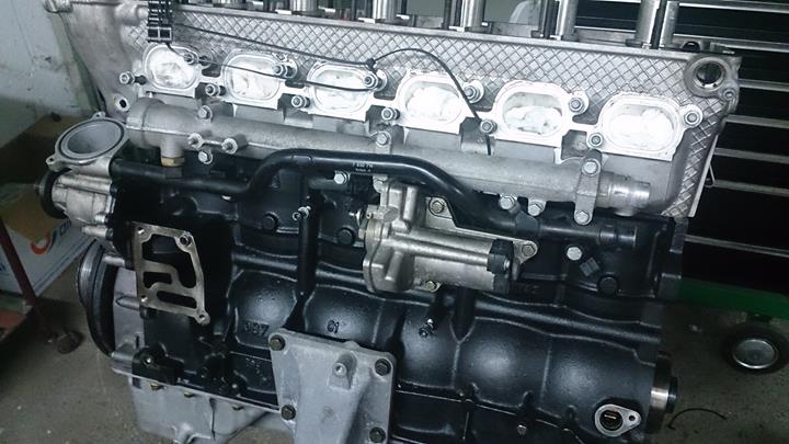 montando motor m3 e46 s54b32