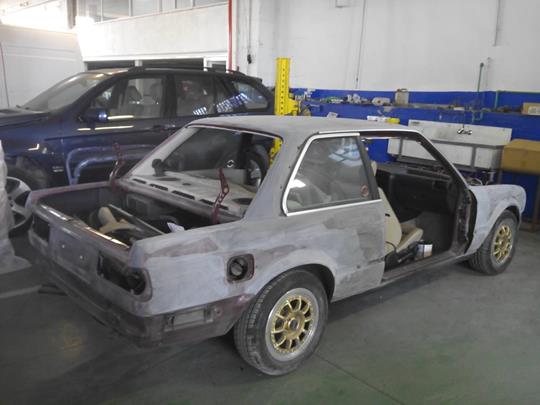 preparacion pintura bmw