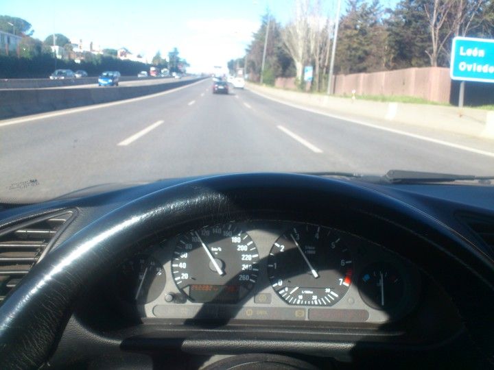 Viaje regreso bmw e36