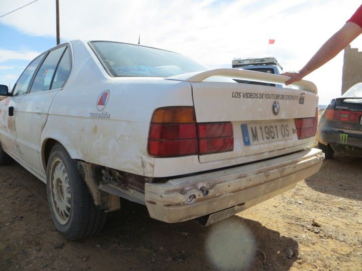 Defensa trasera e34