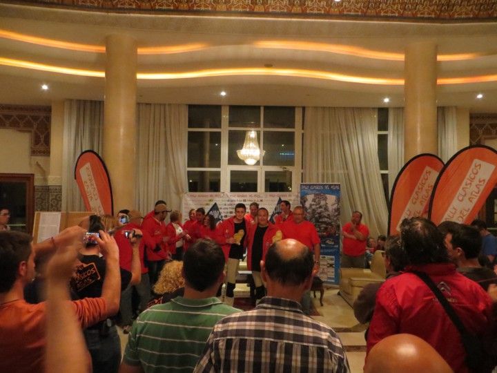 Entrega de premios Rally Clasicos del Atlas