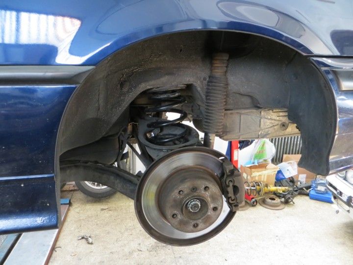 Suspension trasera