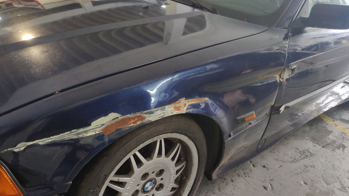 restauracion BMW 328i E36 M52